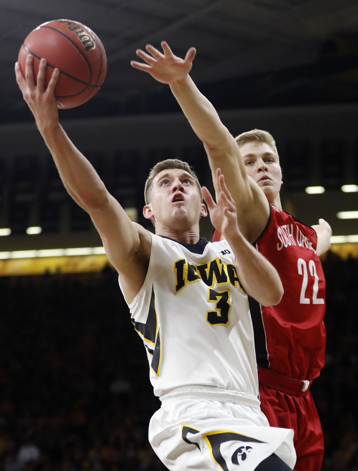 NIT S Dakota Iowa Basketball